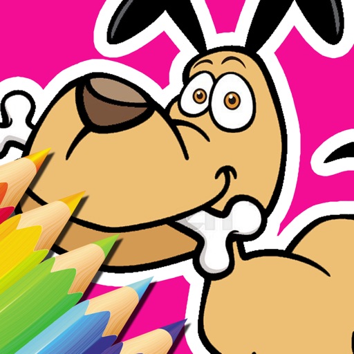 Coloring Game Puppy Patrol Paint For Kids Edition Icon
