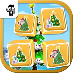 Match Xmas Tree Cards Kid Game