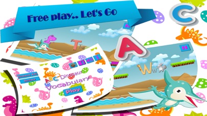 How to cancel & delete dinosaur learning english basic games for kids V2 from iphone & ipad 4