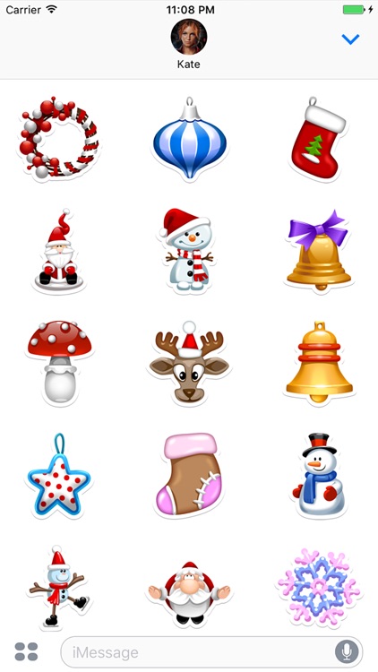 Merry Christmas Stickers!