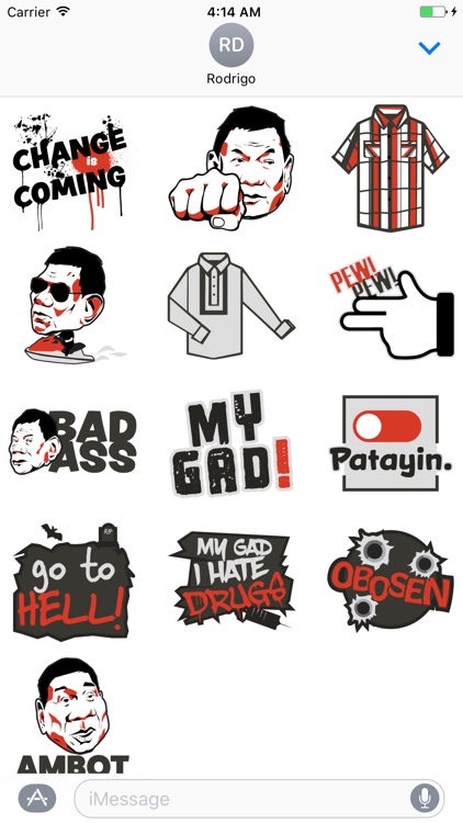Du30 Stickers