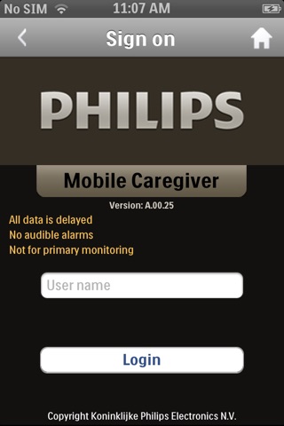 IntelliVue Mobile Caregiver screenshot 3