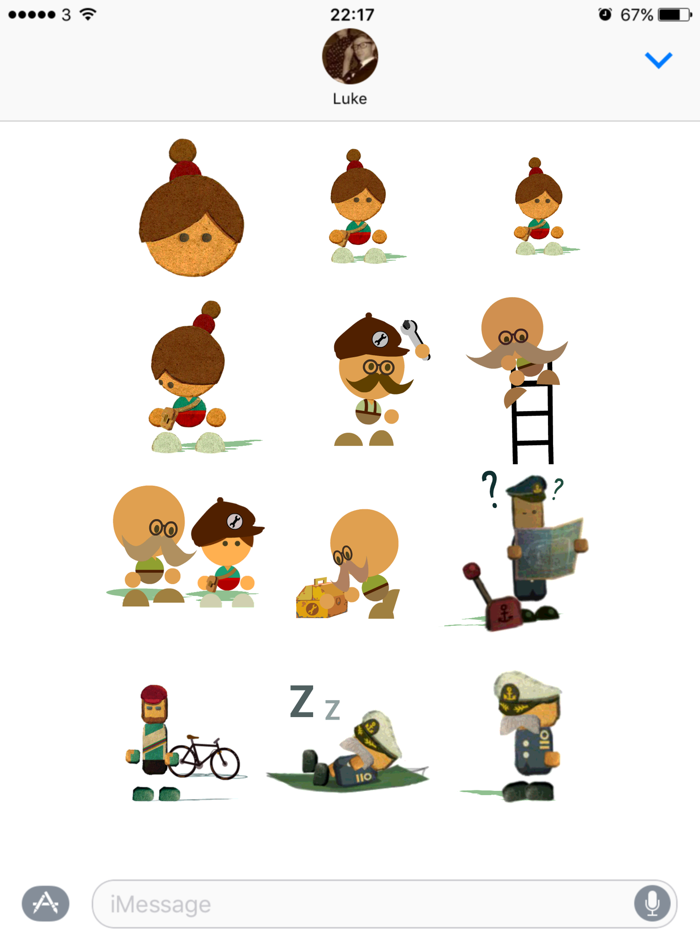 Lumino City Stickers