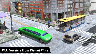Limo Driver free 3D simulator-Offroad Snow Mania 1.0 IOS -