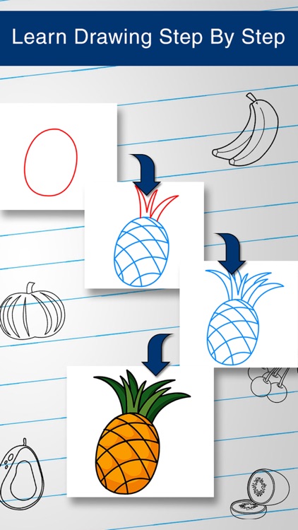 How to Draw Fruits screenshot-3