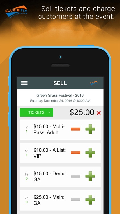 CaribTix Promoter App screenshot-4