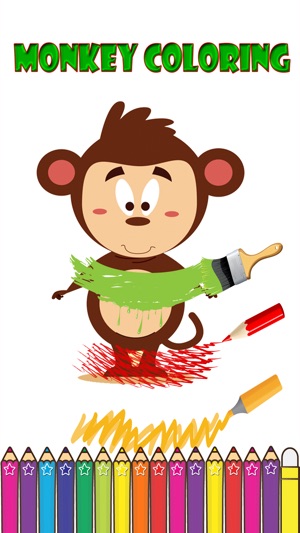 250 Coloring monkey 4(圖2)-速報App