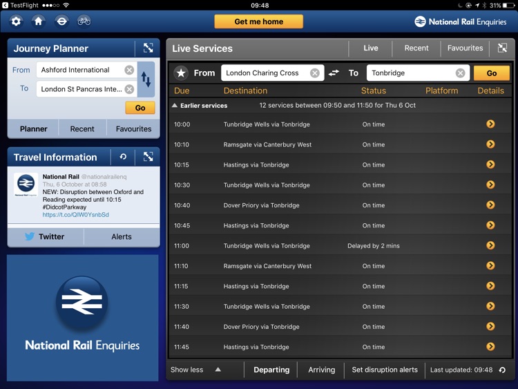 National Rail Enquiries for iPad screenshot-3