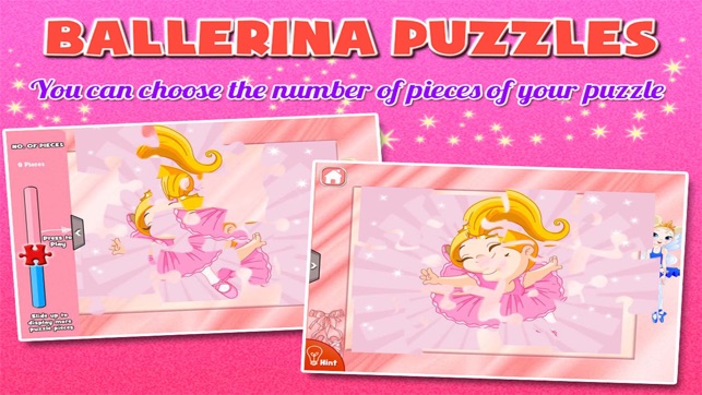 Ballerina Jigsaw Puzzle HD: Puzzles for Kids Free(圖3)-速報App