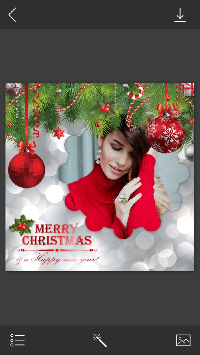 Christmas Jingle bell Frame - Art Photo frame