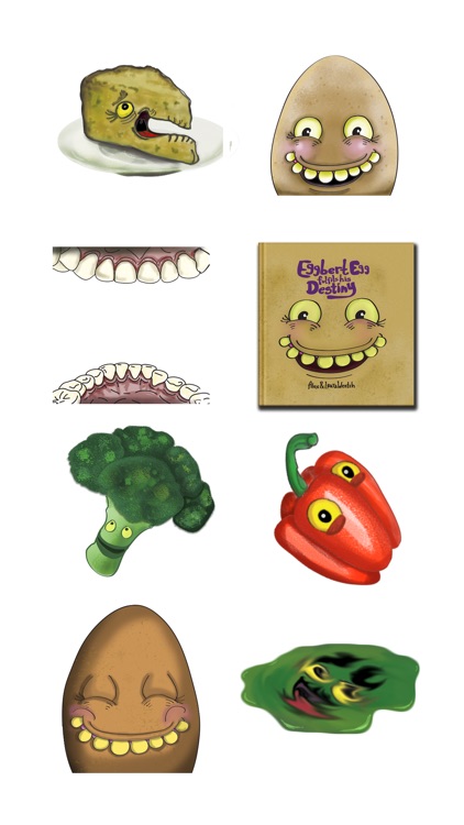 Eggbert Egg Stickers