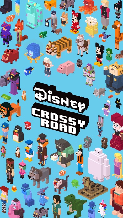 crossy roads disney characters