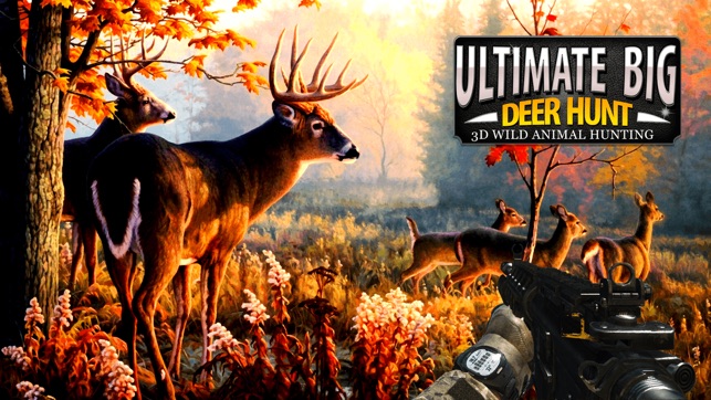 Ultimate Big Deer Hunt 3D Wild Animal Hu