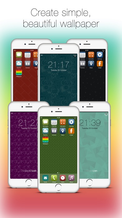 Wallpaper Maker  hd lock home  screen designer  App  