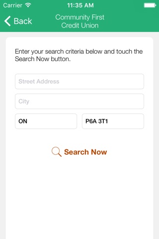 Community First CU ATM Finder screenshot 2