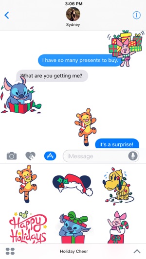 Disney Stickers: Holiday Cheer(圖2)-速報App