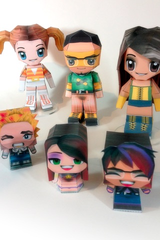 3D Papercraft - Create PaperChibi Avatar screenshot 3