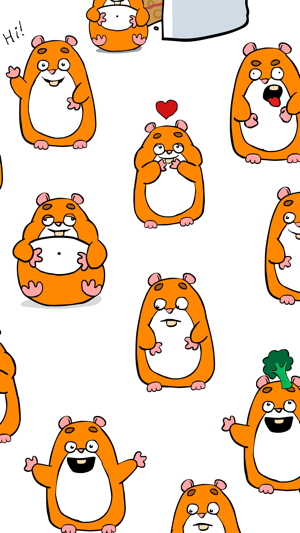 Hamster Emoji Stickers(圖3)-速報App