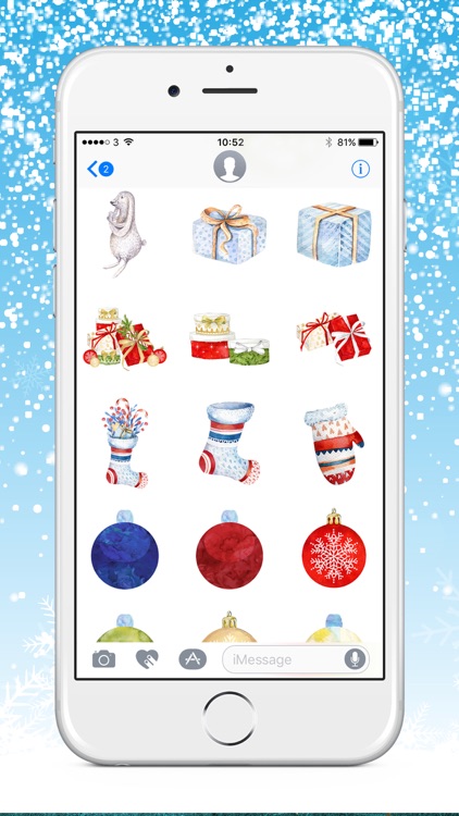 Vintage Christmas & Traditional Holiday Stickers