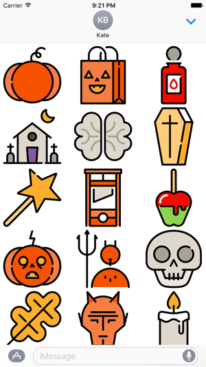 Halloween Stickers - Add Spookiness to Chats(圖2)-速報App