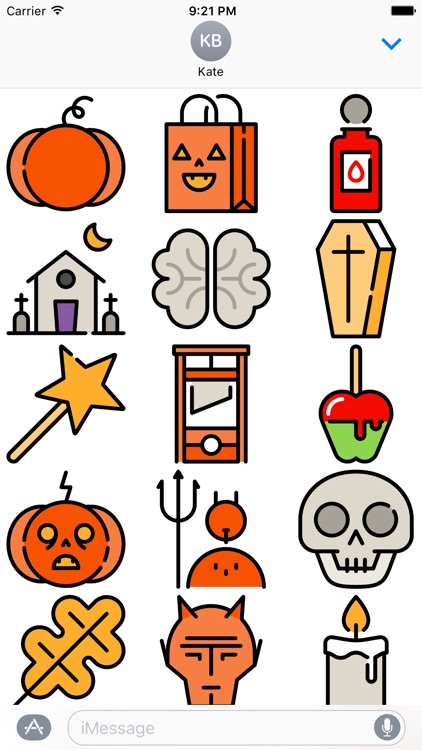 Halloween Stickers - Add Spookiness to Chats