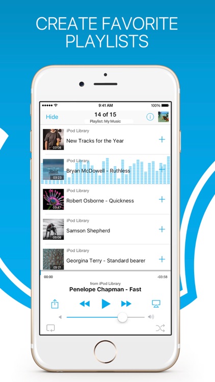 Cloud Music Player for Offline Audio by Multicloud