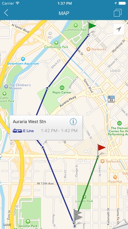 ezRide Denver RTD - Transit Directions for Bus and Light Rail including Offline Planner screenshot-3