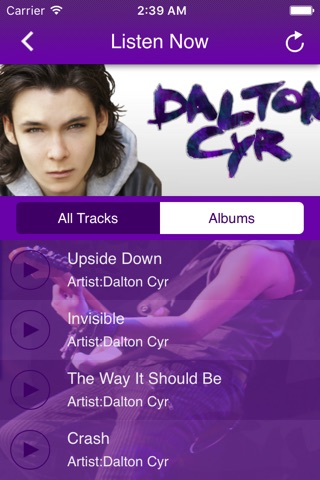 Dalton Cyr Music screenshot 3