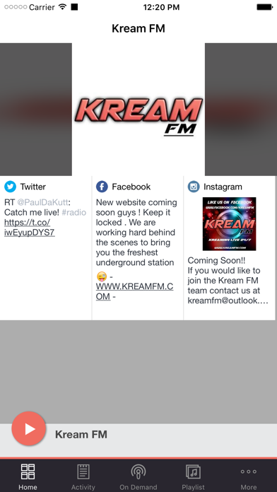 How to cancel & delete Kream FM from iphone & ipad 1