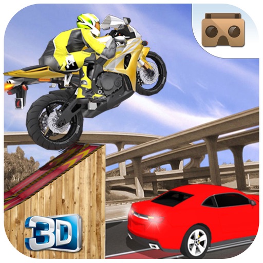 VR Moto Traffic Racing 2016 iOS App