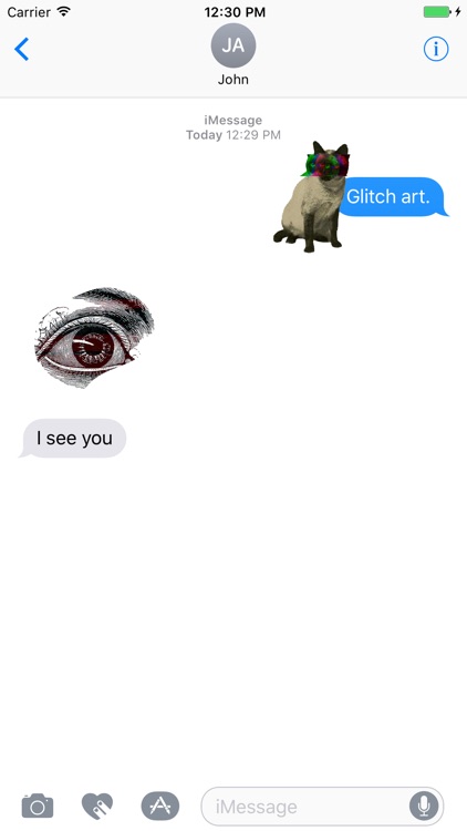 Glitchy Sticker Pack I