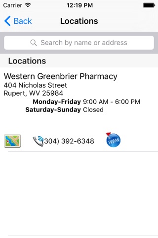 Western Greenbrier Pharmacy screenshot 2