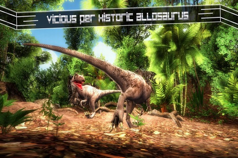 Allosaurus Wild Dino Simulator : Live Jurassic life in this Dinosaur Simulator screenshot 2