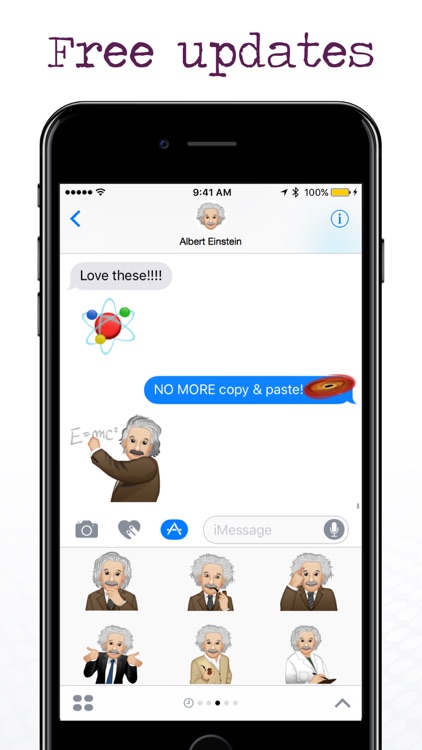EinsteinMoji ™ by Albert Einstein screenshot-3