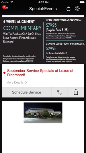 Lexus of Richmond DealerApp(圖4)-速報App