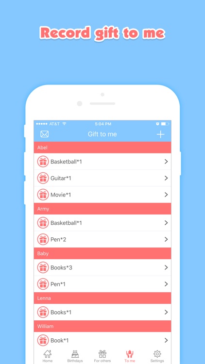 Birthday Planner - Event Countdown & Gifts List screenshot-3