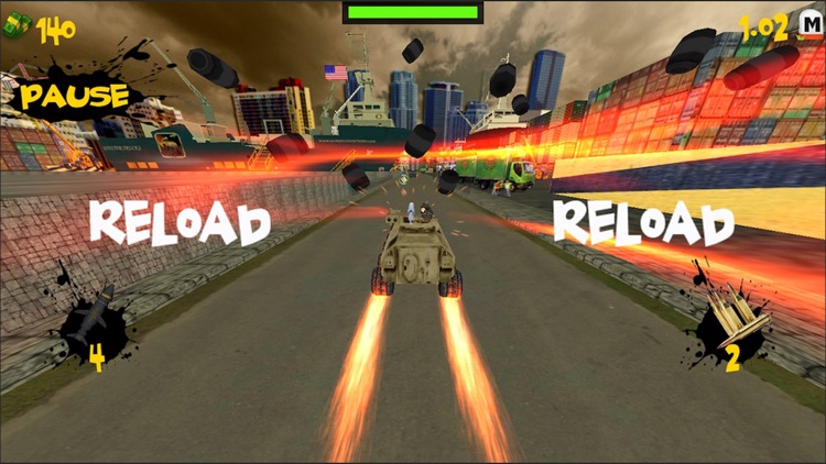 Crazy Tank Racing 3D screenshot-3