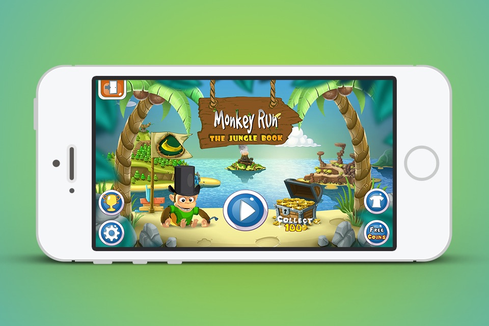 Monkey Run - The Jungle Book Edition screenshot 3