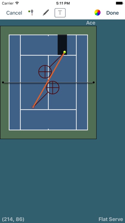 Tennis Score Tracker (Blue) screenshot-3