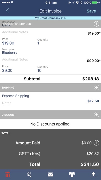 Invoice Professional 3