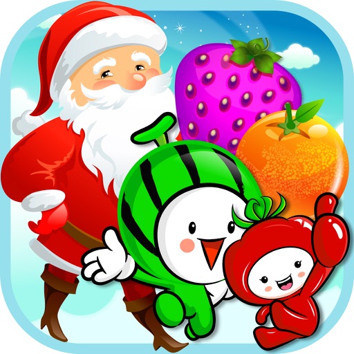 Fruit Crunch : match 3 in row kandy outburst game Icon