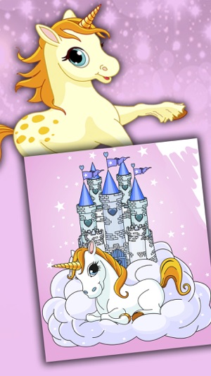 Unicorns coloring book for kids 2 to 6 y