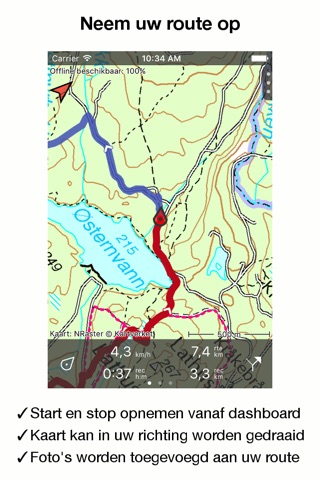Topo GPS Norway screenshot 3