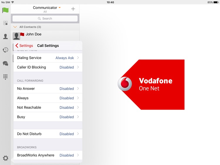 Vodafone One Net "for iPad"