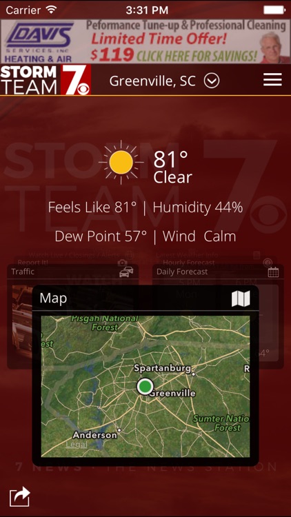 WSPA Weather - Radar and forecasts