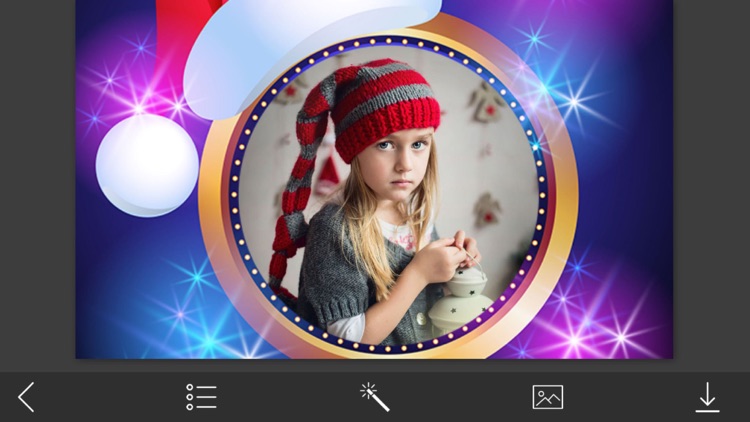 Creative Christmas Photo Frame Free