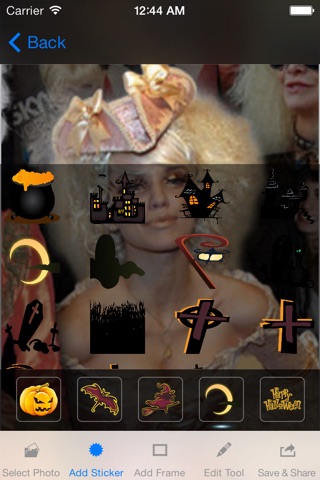 Halloween Cam Stickers screenshot 2