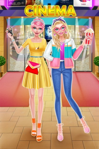 High School BFF Movie Party Salon - Makeover Game screenshot 2