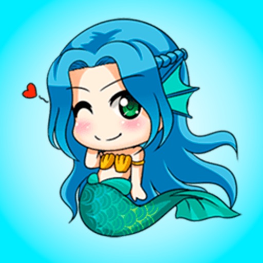 Fairy Stories! Cute Mermaid! icon