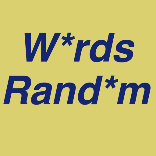 Words Random iOS App